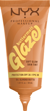 Foundation Buttermelt Glaze mit LSF 30, 04 Almond Butta NYX PROFESSIONAL MAKEUP