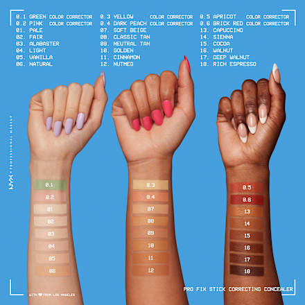 Concealer Pro Fix Stick Quick  0.5 Apricot NYX PROFESSIONAL MAKEUP