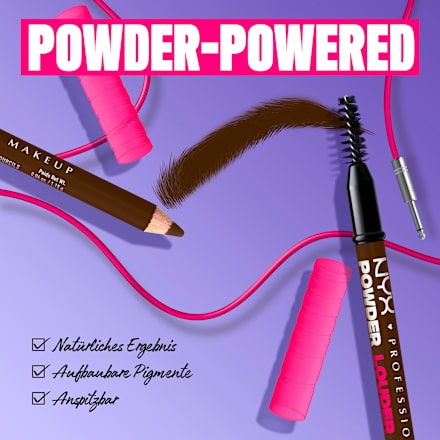Augenbrauenstift Powder Louder 07 Espresso NYX PROFESSIONAL MAKEUP