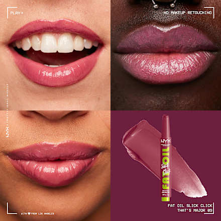 Lippenstift Fat Oil Slick Click 09 That's Major NYX PROFESSIONAL MAKEUP