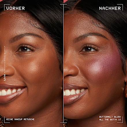 Blush Buttermelt 12 All The Butta NYX PROFESSIONAL MAKEUP
