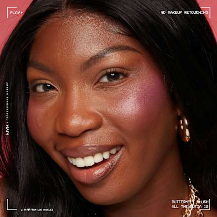 Blush Buttermelt 12 All The Butta NYX PROFESSIONAL MAKEUP