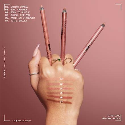 Lipliner Line Loud 04 Born To Hustle  NYX PROFESSIONAL MAKEUP