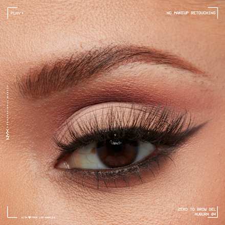 Augenbrauengel  Zero To Brow Gel 04 Auburn NYX PROFESSIONAL MAKEUP