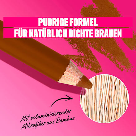 Augenbrauenstift Powder Louder Brow Pencil 03 Auburn NYX PROFESSIONAL MAKEUP