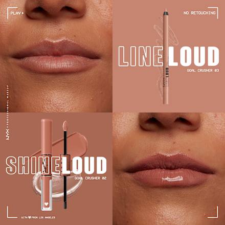 Lipliner Line Loud 03 Goal Crusher  NYX PROFESSIONAL MAKEUP