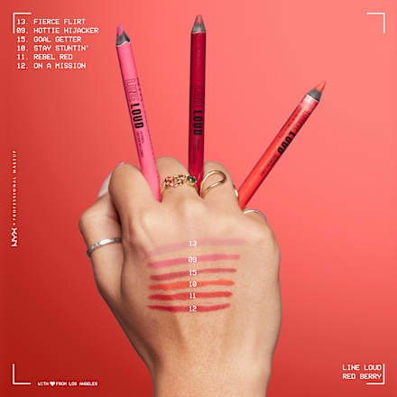 Lipliner Line Loud 09 Hottie Hijacker  NYX PROFESSIONAL MAKEUP