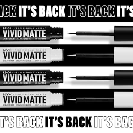 Eyeliner Vivid Matte 01 Black NYX PROFESSIONAL MAKEUP