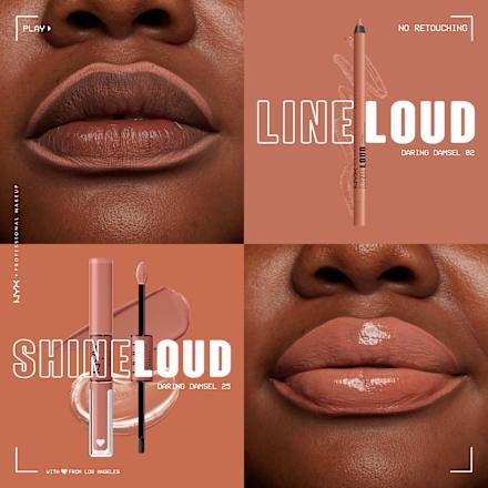 Lippenstift Shine Loud Pro Pigment 25 Daring Damsel  NYX PROFESSIONAL MAKEUP