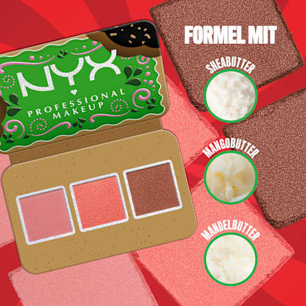 Bronzer & Blush Palette Buttermelt Duo Dark NYX PROFESSIONAL MAKEUP