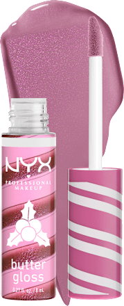 Lipgloss Butter Gloss 04 Holly Berry Swirl NYX PROFESSIONAL MAKEUP