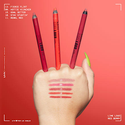 Lipliner Line Loud 09 Hottie Hijacker  NYX PROFESSIONAL MAKEUP