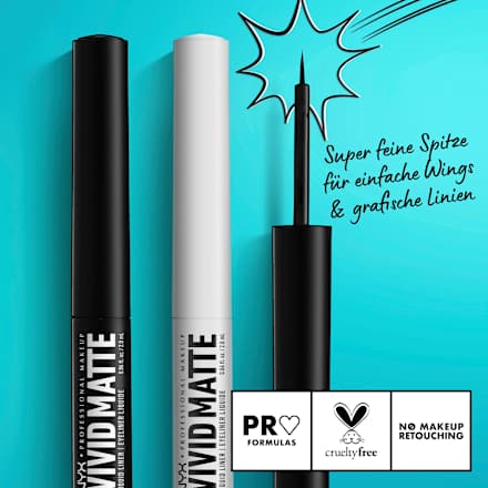 Eyeliner Vivid Matte 01 Black NYX PROFESSIONAL MAKEUP