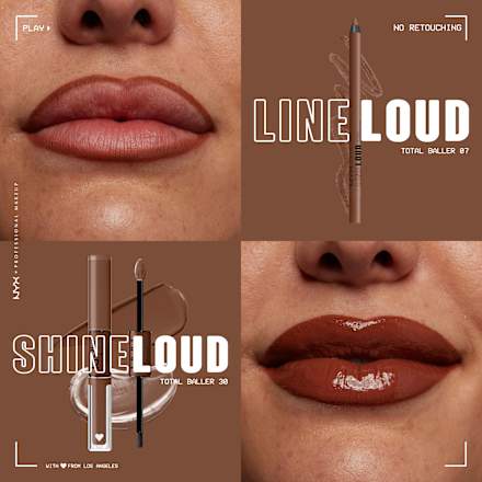 Lipliner Line Loud 07 Total Baller  NYX PROFESSIONAL MAKEUP