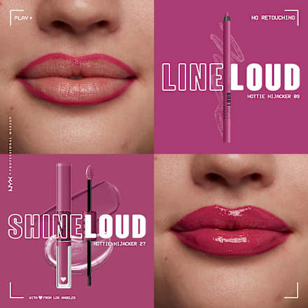 Lipliner Line Loud 09 Hottie Hijacker  NYX PROFESSIONAL MAKEUP