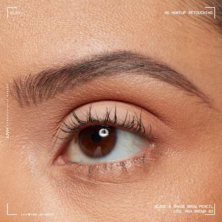 Augenbrauenstift Blade & Shade Nano, 03 Cool Ash Brown NYX PROFESSIONAL MAKEUP