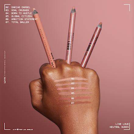 Lipliner Line Loud 04 Born To Hustle  NYX PROFESSIONAL MAKEUP
