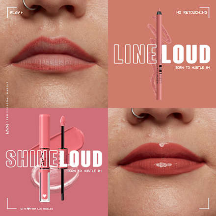 Lipliner Line Loud 04 Born To Hustle  NYX PROFESSIONAL MAKEUP