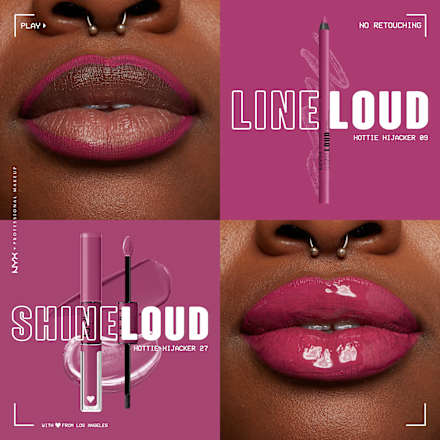 Lipliner Line Loud 09 Hottie Hijacker  NYX PROFESSIONAL MAKEUP