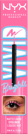 Tekutá očná linka Vivid Brights - 08 Don´t Pink Twice NYX PROFESSIONAL MAKEUP