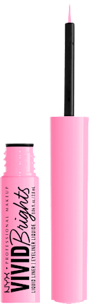 Tekutá očná linka Vivid Brights - 09 Sneaky Pink NYX PROFESSIONAL MAKEUP