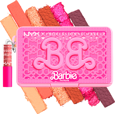 Farbpalette Barbie Mini Colour  IT'S A BARBIE PARTY! 01 NYX PROFESSIONAL MAKEUP