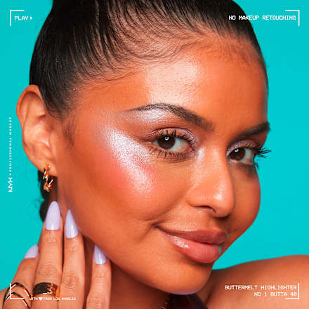 Highlighter Buttermelt 40 No 1 Butta NYX PROFESSIONAL MAKEUP