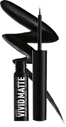 Szemhéjtus Vivid Matte - Nr. 01 fekete NYX PROFESSIONAL MAKEUP