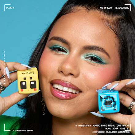 Highlighter A Minecraft Movie Rare Balms Blow Your Mine 01 Green NYX PROFESSIONAL MAKEUP