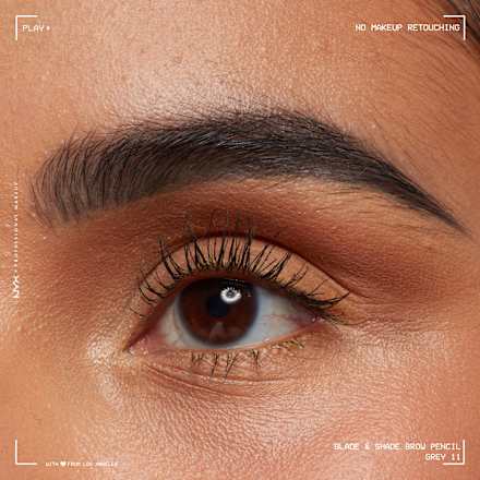 Augenbrauenstift Blade & Shade Nano, 11 Grey NYX PROFESSIONAL MAKEUP