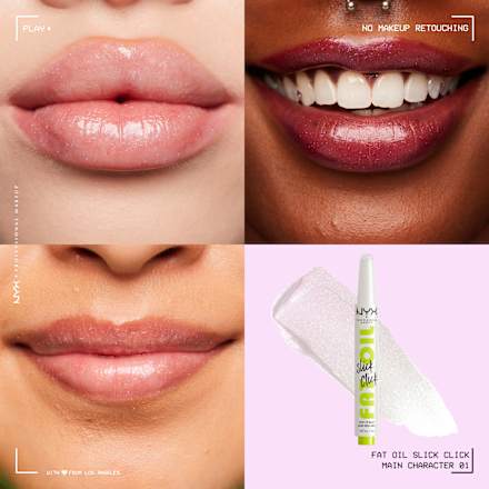 Lippenstift Fat Oil Slick Click 01 Main Character NYX PROFESSIONAL MAKEUP