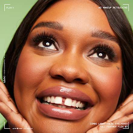 Künstliche Wimpern Jumbo Lash 07 Full Feather Flex (1 Paar) NYX PROFESSIONAL MAKEUP