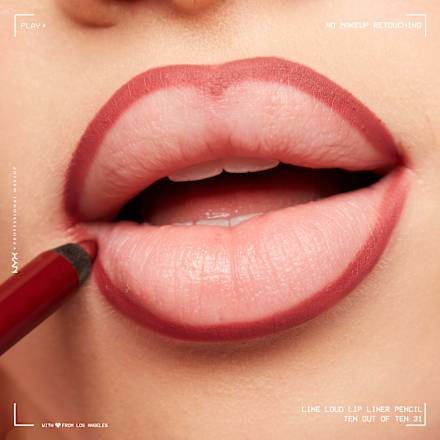 Lipliner Line Loud Longwear 05 Ten Out Of Ten NYX PROFESSIONAL MAKEUP