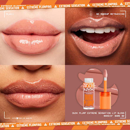 Lipgloss Duck Plump 02 Bangin' Bare NYX PROFESSIONAL MAKEUP