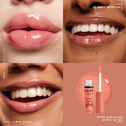 Lipgloss Butter Gloss Bling 02 Dripped Out NYX PROFESSIONAL MAKEUP