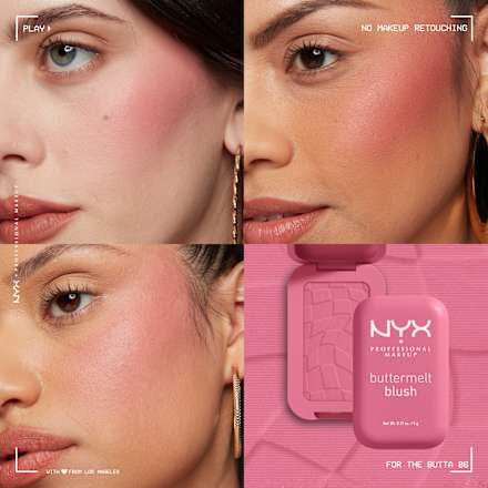 Руж Buttermelt, Nr. 06 For The Butta NYX PROFESSIONAL MAKEUP