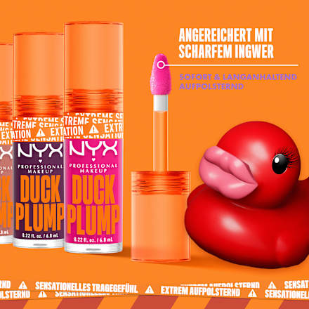 Lipgloss Duck Plump 13 Peach Out NYX PROFESSIONAL MAKEUP