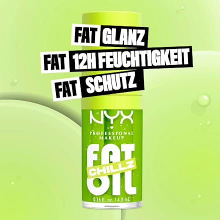 Lipgloss Fat Oil Chillz 19 Kiwi Freezie NYX PROFESSIONAL MAKEUP
