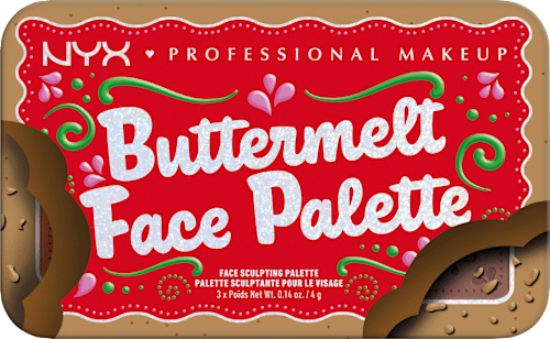 Bronzer & Blush Palette Buttermelt Duo Light/Medium NYX PROFESSIONAL MAKEUP