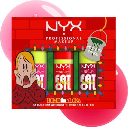 Lipgloss Set Home Alone Fat Oil Lip Drip Trio 01, 3tlg NYX PROFESSIONAL MAKEUP