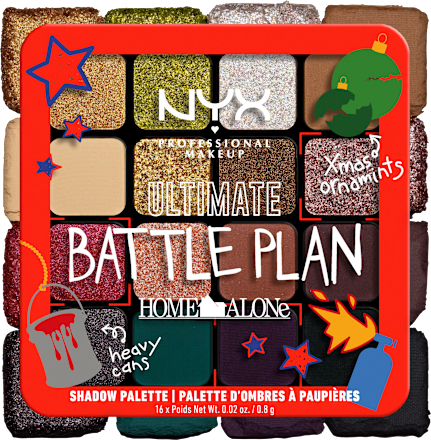 Lidschatten Palette Home Alone Ultimate Shadow Palette NYX PROFESSIONAL MAKEUP