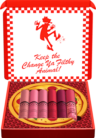 Lipgloss Set Home Alone 6tlg Butter Gloss Pizza Vault, Pink/Reds NYX PROFESSIONAL MAKEUP