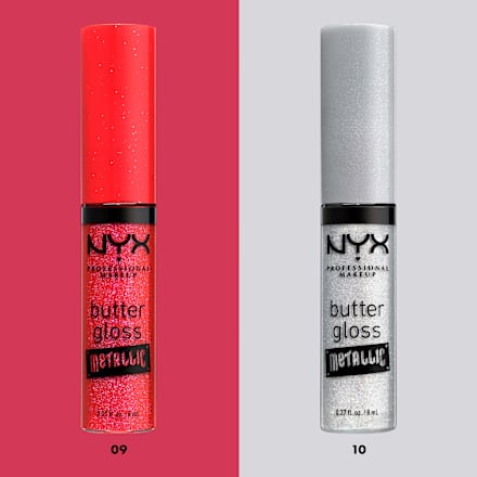 Lipgloss Butter Gloss 10 Metallic Ice NYX PROFESSIONAL MAKEUP