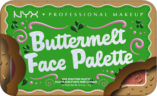 Bronzer & Blush Palette Buttermelt Duo Dark NYX PROFESSIONAL MAKEUP