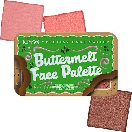 Bronzer & Blush Palette Buttermelt Duo Dark NYX PROFESSIONAL MAKEUP