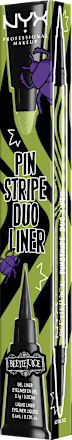 Eyeliner Beetlejuice Pinstripe Duo 03 Green Purple Chrome NYX PROFESSIONAL MAKEUP