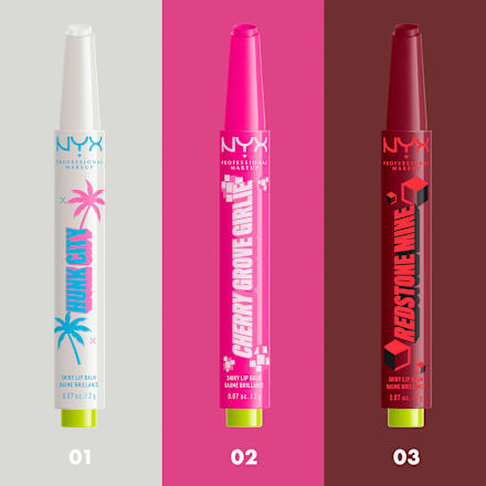 Lippenstift A Minecraft Movie Fat Oil Slick Click Hunk City 01 Clear NYX PROFESSIONAL MAKEUP