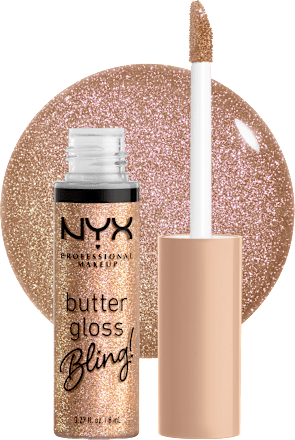 Ajakfény, Butter Gloss Bling 01, Bring the Bling NYX PROFESSIONAL MAKEUP