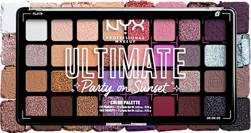 Lidschattenpalette Ultimate Shadow 32 Pan NYX PROFESSIONAL MAKEUP