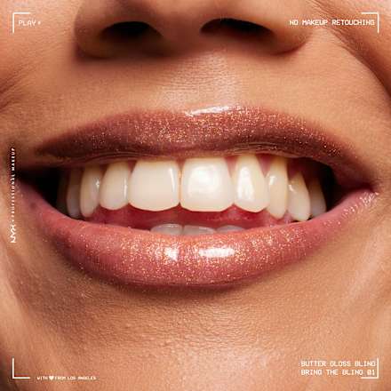 Ajakfény, Butter Gloss Bling 01, Bring the Bling NYX PROFESSIONAL MAKEUP